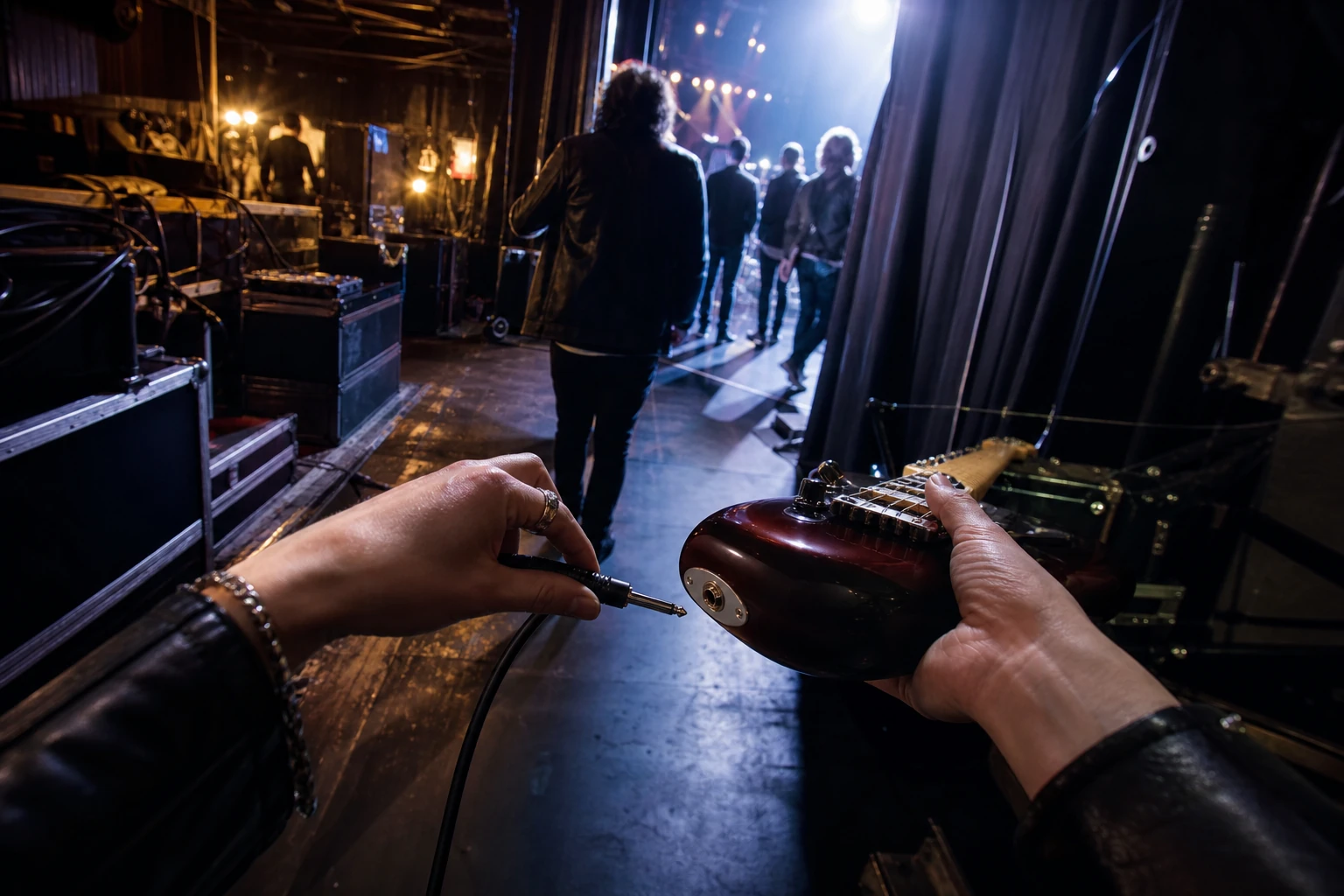 POV example of The backstage layer